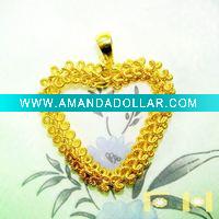 Wholesale 2010 fashion golden pendant FH-B012