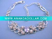Wholesale 2010 new crystal bracelet 3rd party audited supplier