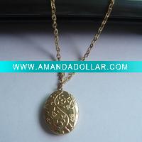 gold necklace