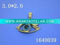 18K color pendant
