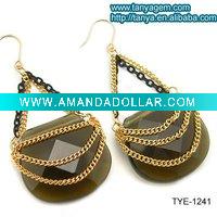 Wholesale gold plating earrings/fashion earrings/diamond earrings