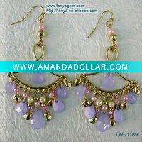 Wholesale gold plating earrings/fashion earrings/handmade earrings