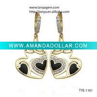 Wholesale gold plating earrings/fashion earrings/pierced earring/fashion jewelry