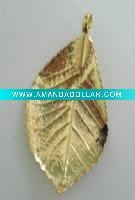 leaf pendant