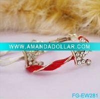 Fashion Large Alloy Hoop Earring