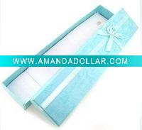 Wholesale paper jewelry box for necklace