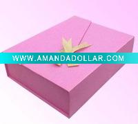 Wholesale common packaging gift paper box supplier