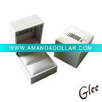 Wholesale PU material jewellery box with screen logo