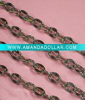Wholesale fashion curb chain/ embossed chain