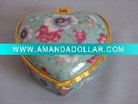 Wholesale Porcelain jewelry box for wedding gift