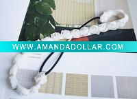 Wholesale Pearls Lace Small Flower Elastic Headbands Girls Ladies Headbands