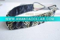 Wholesale Fabric Acrylic Knitted Headbands Girls Ladies Headbands