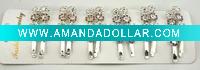 Wholesale Metal Hair Clips with Stone, Hair Accessories, Hair Jewelry