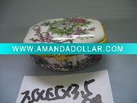 Wholesale Porcelain jewelry box/trinket box/jewel box/jewellery box