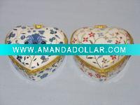 Wholesale Porcelain jewel boxs/Porcelain jewelry box/jewel box case/ceramic jewel box