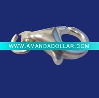 925 sterling silver pear shape clasp