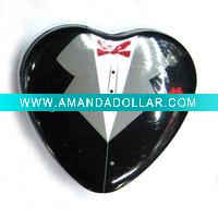 Wholesale Metal tin candy box,case,metal can,wedding candy box