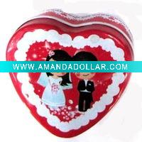 Wholesale Metal tin candy box,case,can,wedding candy box