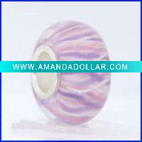 Wholesale buy glass beads silver bracelet beads silver jewelry wholesaler