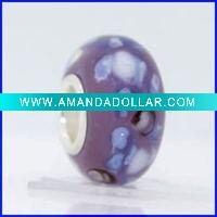 Wholesale buy glass beads silver jewelry wholesaler bracelet beads