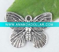 Wholesale 2011 fashion tibetan silver beads,zinc alloy charms YT027