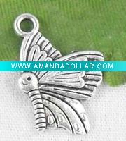 Wholesale 2011 Fashion Tibetan silver bead caps,zinc alloy charms YT023