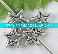 2011 Fashion Tibetan silver bead caps,zinc alloy charms YT013