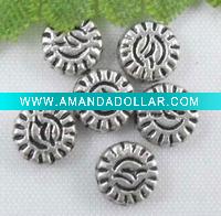 Wholesale 2011 Fashion silver tibetan beads,zinc alloy charms YT006