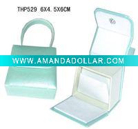 Green Earring Box With a Handle