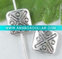 Wholesale 2011 Fashion silver tibetan beads,zinc alloy charms YT030