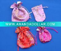 Wholesale Satin Travel Jewelry Pouch