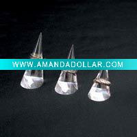 Cone-shaped Acrylic finger Ring Display