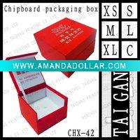 For jewel book type density board packaging box