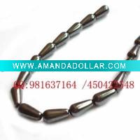 Wholesale Magnetic hematite beads,hematite water-drop beads