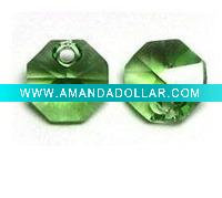 Crystal octagonal beads