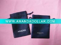 Jewelery satin drawstring pouch