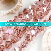 Wholesale HOT crystal twist beads