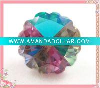 multicolor cubic zirconia stone
