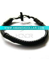 Wholesale Ladies dress leather bracelet-BR0025b