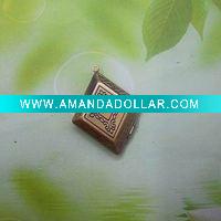 Wholesale Fashion Copper Photo Frame Locket Pendant