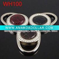 Wholesale crystal wholesale purse hook WH100