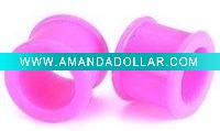 Wholesale Pink Flexible Flesh Tunnel Body Piercing