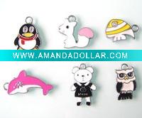 Wholesale animal charms;zinc alloy charm;promotional gift