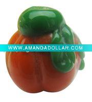 glass bead with pumpkin shape fit for nice jewelrys RY002636