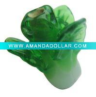Wholesale glass bead-cabbage shape RY002620