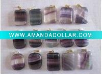 Wholesale Semi Precious Stone Necklace With Pendant