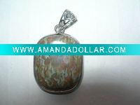Wholesale Semi Precious Stone Necklace With Pendant