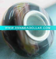 Wholesale High quality colorful round shaped glass bead