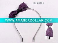 bowed headband