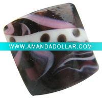 Wholesale new style square shaped fashion jewelry beads RY001332